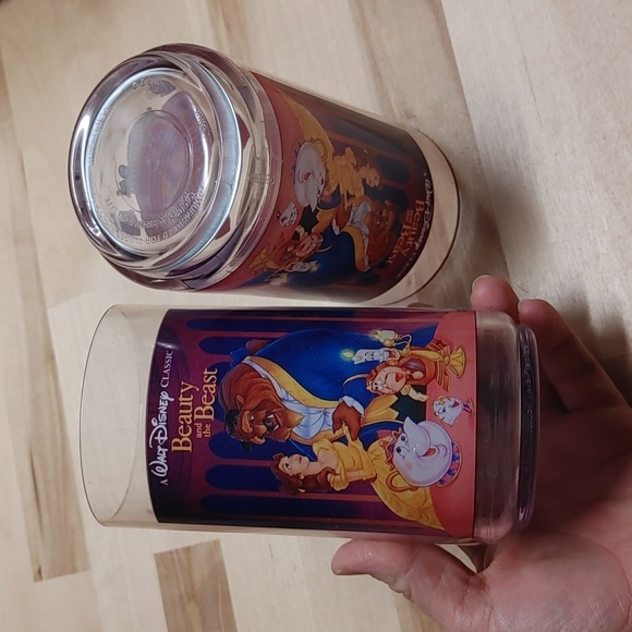 Disney Beauty and the Beast Burger King Collector's Cup Vintage - Picture 9 of 13